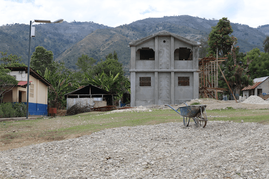 During EMC's visit to Haiti for the most recent class of student midwives in June, we checked on the status of the Carrie Wortham Birth Center. This was just months before it's official opening.